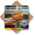 Premium Coasters .100 Gloss Copolyester Top & 1/16" cork base (3.5" x 3.5")